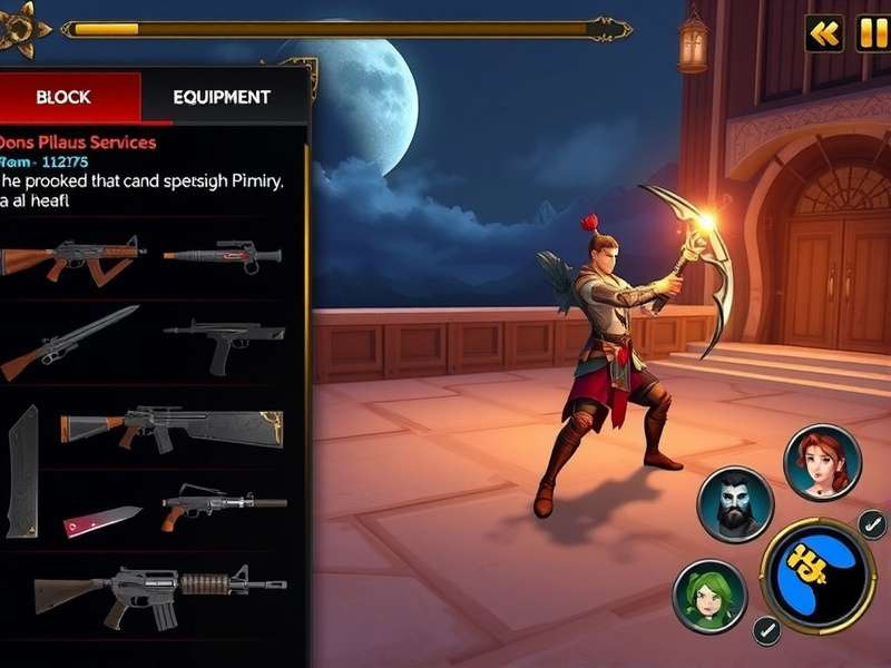 Archero Bold Odyssey gameplay screenshot showing combat